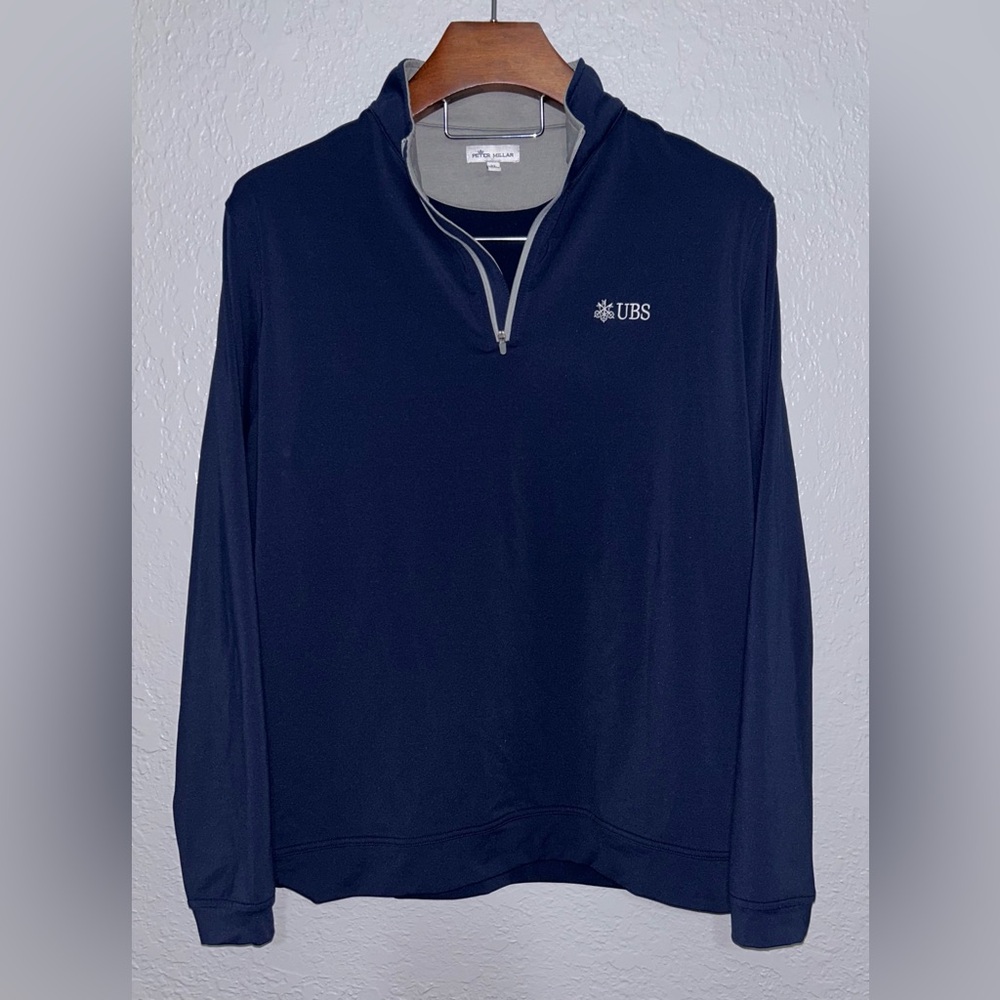 Men’s New Peter Millar Perth Performance Quarter Zip